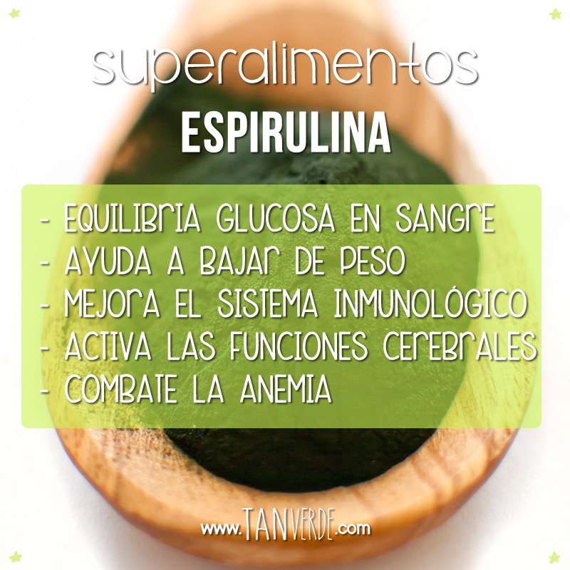 Espirulina y Superalimentos : TanVerde Espirulina y Superalimentos : TanVerde